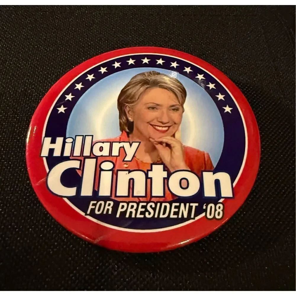 Hillary Clinton Presidential Campaign Buttons - Picture 6 of 8